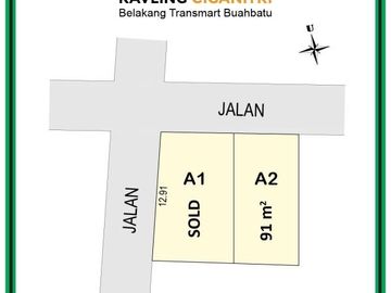 Lahan Kavling Paling Spesial Buahbatu SHM