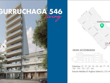 3 amb. Edificio de categoria ubicado En pleno Corazón de Villa Crespo