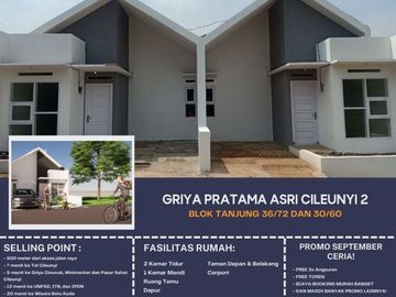 Rumah di Cileunyi dp ringan