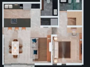 VENTA DEPARTAMENTO EN TEMOZON NORTE EN MÉRIDA, YUCATÁN