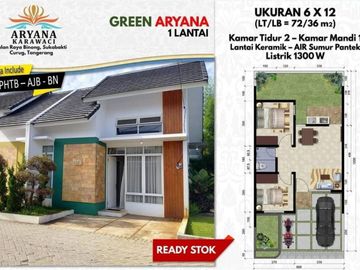 Perumahan Minimalis Terbaik di Green Aryana Karawaci