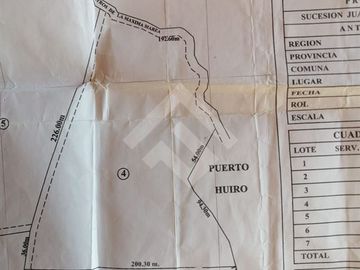Parcela en Venta en Sector Huiro, Corral, Valdivia