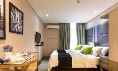 FOR LEASE! Furnished Studio in Serenity Suites, A. Venue Hotel, Makati for Php 30,000 a month