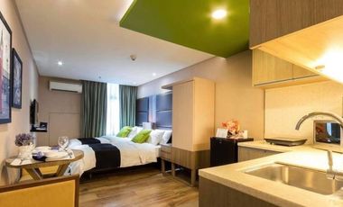 FOR LEASE! Furnished Studio in Serenity Suites, A. Venue Hotel, Makati for Php 30,000 a month