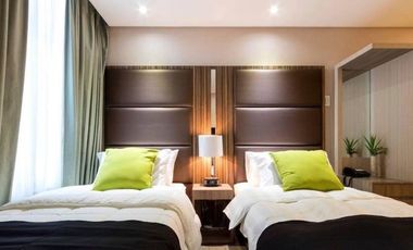 FOR LEASE! Furnished Studio in Serenity Suites, A. Venue Hotel, Makati for Php 30,000 a month