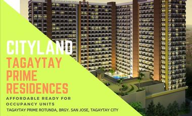 CITYLAND TAGAYTAY, AFFORDABLE GOOD RENTAL INCOM
