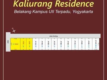 Lahan Murah SHM Barat UII Jogja