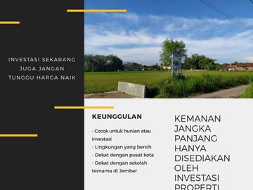 Tanah Kavling Kampus Dreamland Jember lokasi tengah kota