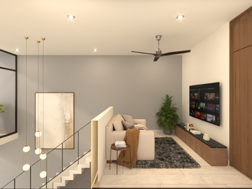 Departamento de 3 habitaciones en preventa en Temozón, al norte de Mérida