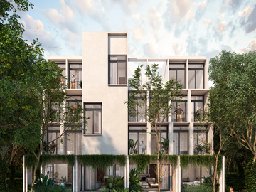 Departamento de 3 habitaciones en preventa en Temozón, al norte de Mérida