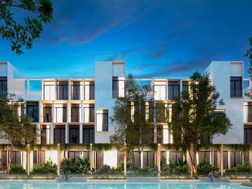 Departamento de 3 habitaciones en preventa en Temozón, al norte de Mérida