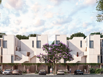 Departamento de 3 habitaciones en preventa en Temozón, al norte de Mérida