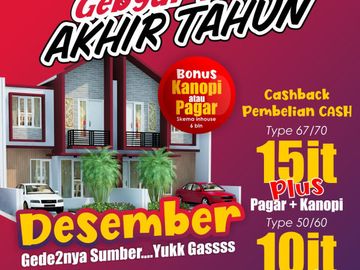Rumah Villa Mewah Dekat Bandara Di Graha Unika Bandara Malang