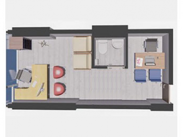 COD40090 Venta Oficina en moderno Edificio K-Business Temuco