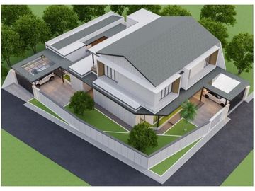 DIJUAL RUMAH IDAMAN CANTIK TYPE 400-400 DI KOMPLEK PEMDA