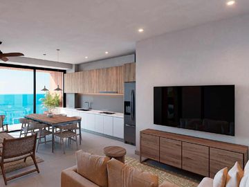 ZONA DORADA | BUCERÍAS / DEPARTAMENTO DE UNA RECÁMARA + FLEX, DENTRO DE MARALMA - ENTREGA INMEDIATA