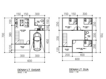Hunian Mewah CiRACAS GATE RESiDENCE Rumah 2 Lantai