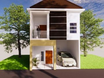 Hunian Mewah CiRACAS GATE RESiDENCE Rumah 2 Lantai