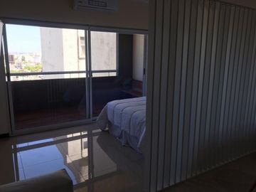 1amb divisible 40mts con balcon  ctfte NUEVO