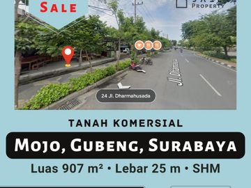 TANAH KOMERSIAL GUBENG SURABAYA JL. DHARMAHUSADA