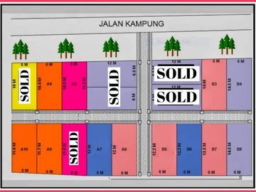 Tanah kavling surya regency ngajum malang