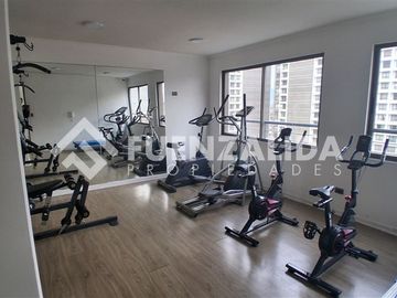 Depto venta 1 dorm. en tranquilo Edificio Estación Central