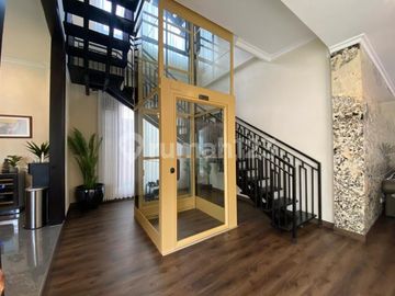 Rumah Mewah Full Furnished di Lebak Bulus | Baru Renovasi | Private Lift, Pool & Rooftop
