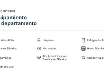 Departamento frente Parque Araucano