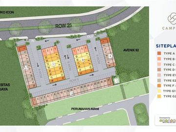 Campton Ruko 3 Lantai Lokasi Strategis di BSD City