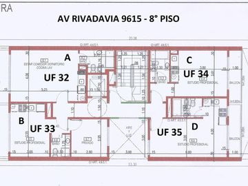 VENTA • VILLA LURO • AV. RIVADAVIA 9615 • MONOAMBIENTE • APTO PROFESIONAL • A ESTRENAR
