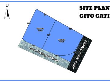 Hunian Nyaman Tertata Rapih KPR Ready 400 meter dari Jalan Gito-gati