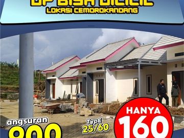 rumah murah dp bisa diangsur 10bulan malang