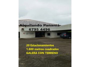Se Vende Galera Con Terreno 1.800 Mts Llano Bonito $1.050.000.oo