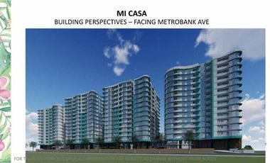 2 BEDROOM FOR SALE IN MICASA RESIDENCES PASAY NEAR CITY OF DREAMS