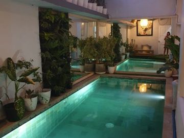 Rumah 3 Lantai Fully Furnished ada Private Pool & Rooftop Nuansa Garden untuk Barbeque