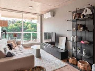 Apartamento 1 dormitorio al frente con amplio patio en Pocitos Nuevo, Montevideo