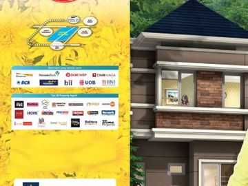 Rumah 2 Lantai Harga Murah Amarillo Village di Gading Serpong