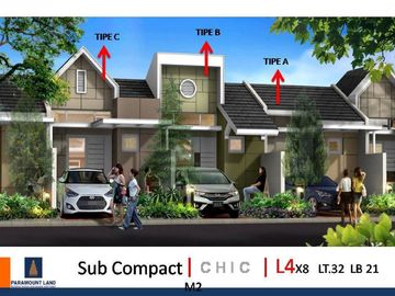 Rumah 2 Lantai Harga Murah Amarillo Village di Gading Serpong