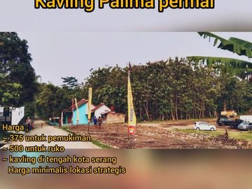 Kavling Tanah Palima Permai Dekat KP3B Serang Banten