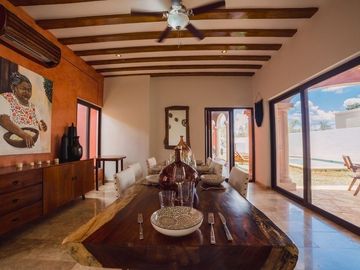 RESIDENCIA LOS ALAMOS EN VALLADOLID, MOD. TICUL. 3 HAB, TERRAZA, ALBERCA.