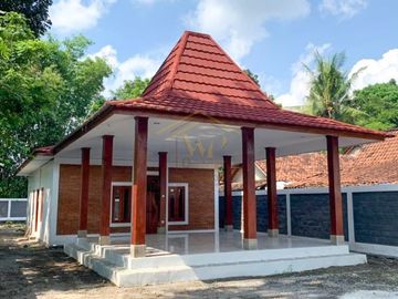 RUMAH JOGLO CUSTOM PRAMBANAN DIJUAL MURAH BONUS FURNISHED