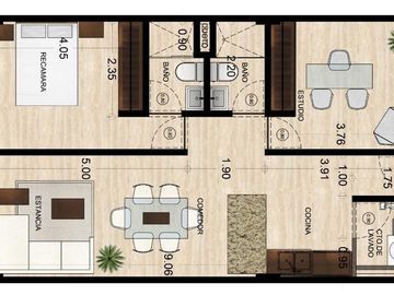 Departamento en Las Palmas, Cuernavaca, Morelos CAEN-998-De