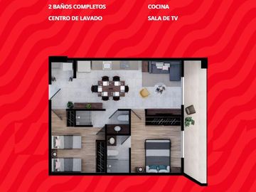 DEPARTAMENTO - VENTA