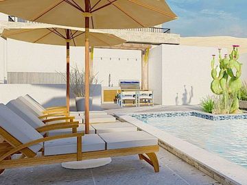Condominio de 1 recamara, a 5 minutos caminando de la playa, alberca