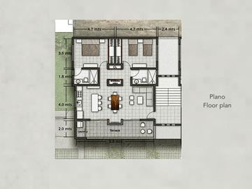 Condominio de 1 recamara, a 5 minutos caminando de la playa, alberca