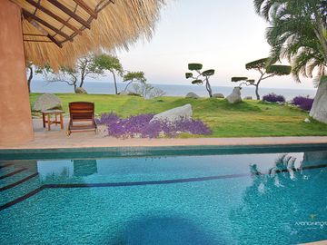 Villa frente al mar con increíbles atardeceres - Huatulco