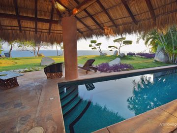 Villa frente al mar con increíbles atardeceres - Huatulco
