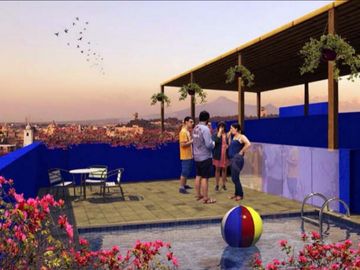 Departamento  En Venta Tipo Loft En El Centro De Puebla
