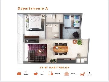 Gran Preventa de 70 departamentos en Colonia Centro