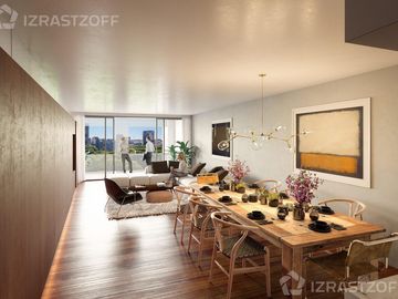 Espectacular loft en edificio a estrenar sobre Plaza Vicente López. Financiación directa